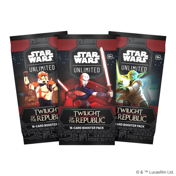 Star Wars Unlimited: Twilight of the Republic Booster Display