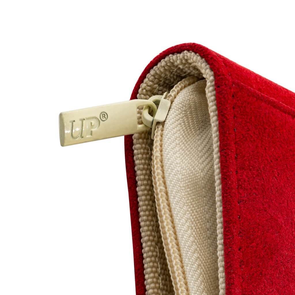 ULTRA PRO BINDER - Vivid Deluxe 9-Pocket Zippered PRO-Binder DELUXE Red