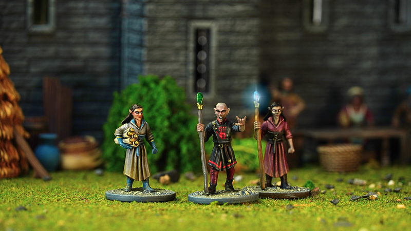 Classic Fantasy: Villagers (2): Elves & Dwarves