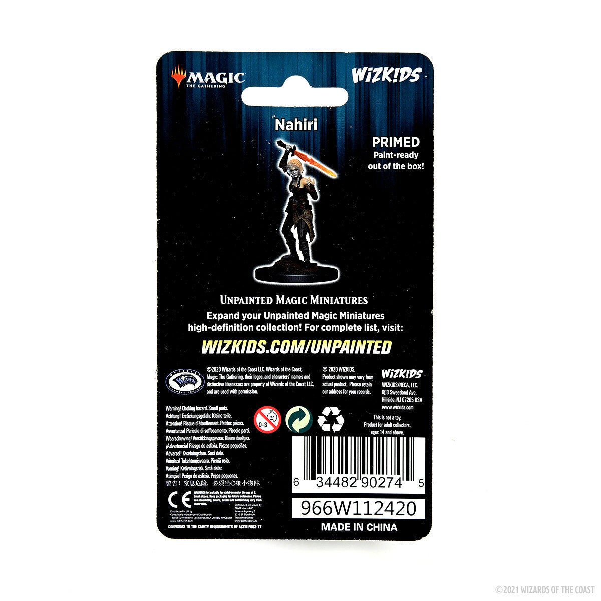 Magic the Gathering Unpainted Miniatures Nahiri