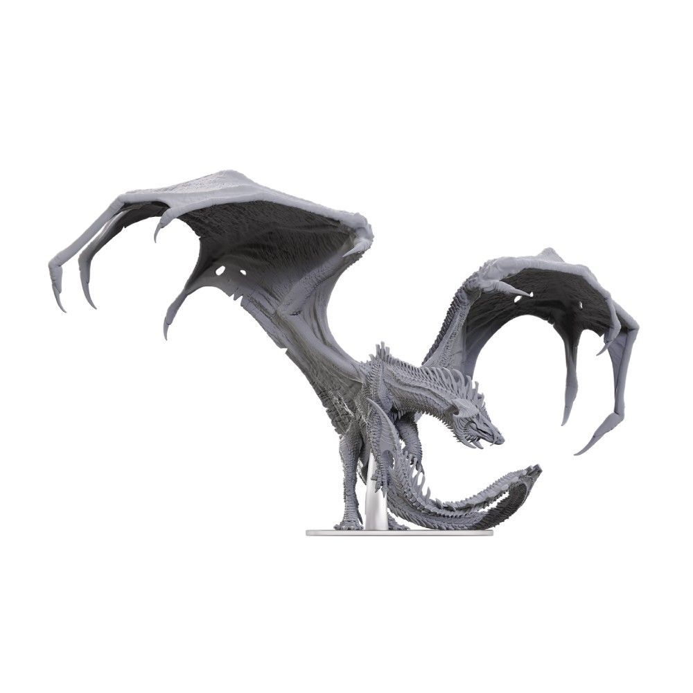 D&D Nolzur's Marvelous Miniatures: Adult Black Dragon Corrupter (Unpainted)