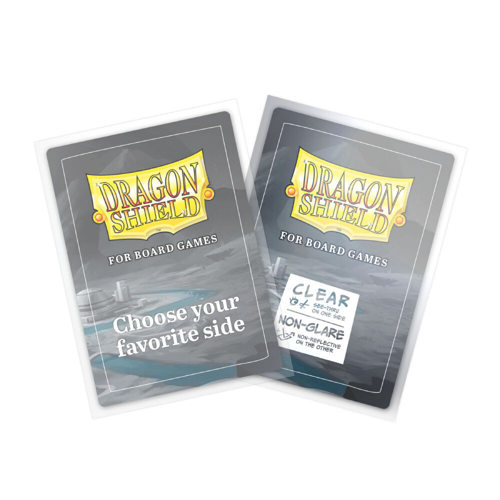 Dragon Shield Sleeves: Clear Non-Glare – Common Standard