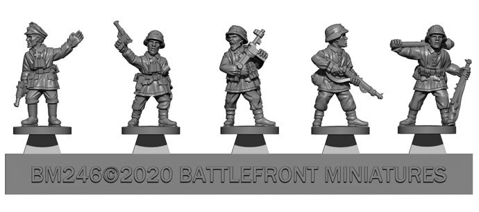 Armoured SS Panzergrenadier Company HQ – German Late War – Flames Of War GBX138