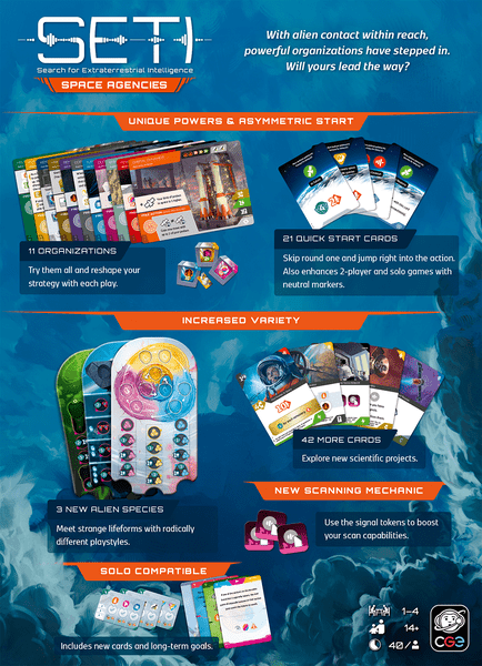 SETI: Space Agencies - Expansion