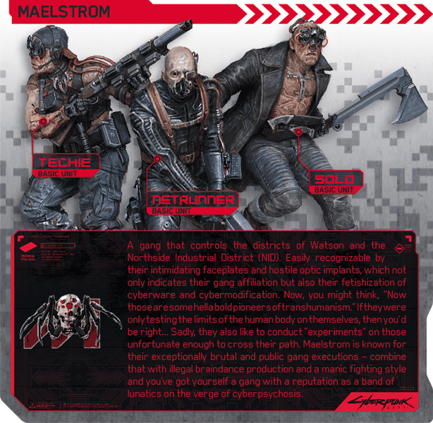 Cyberpunk 2077 - Gangs of Night City