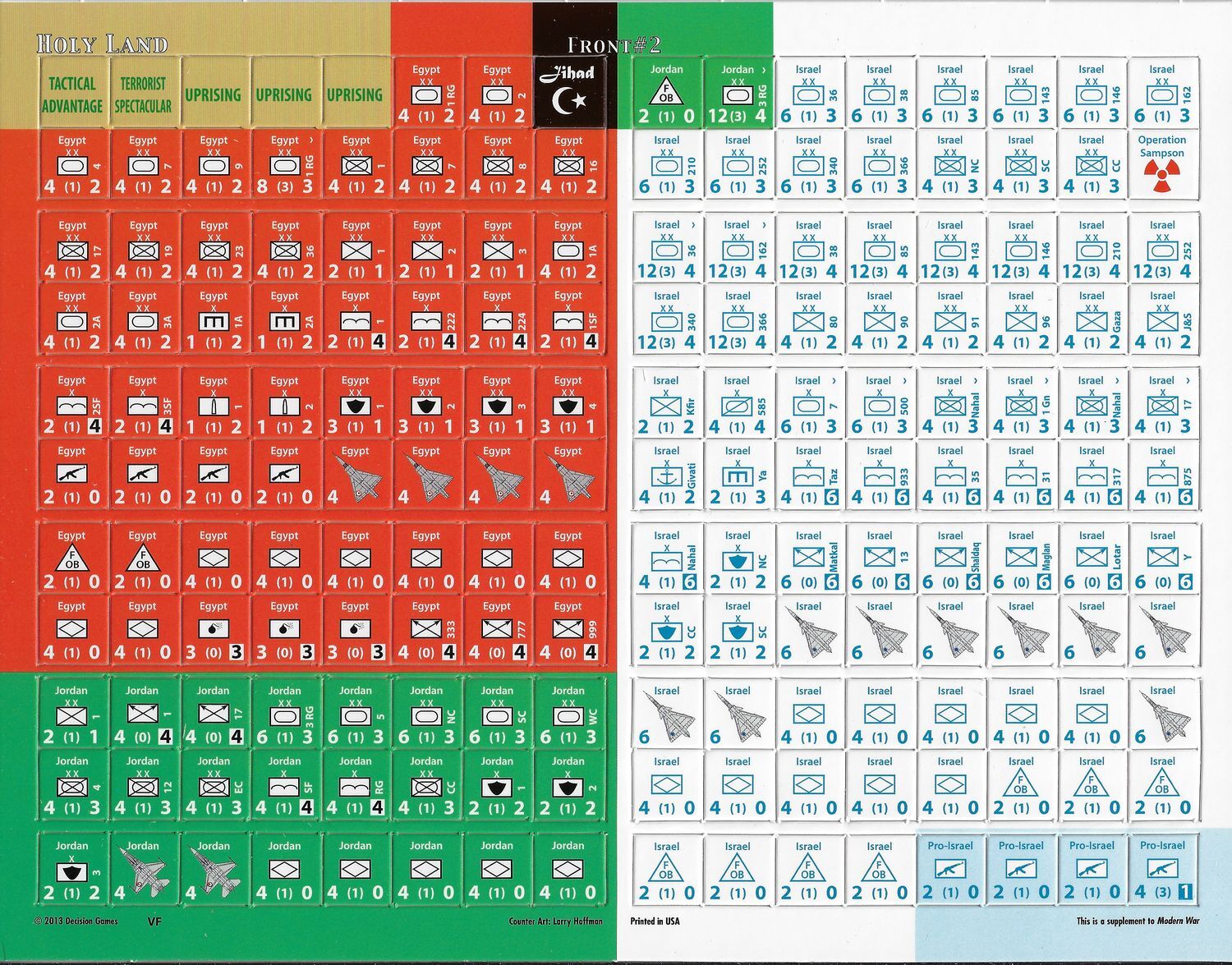 Modern War #8: Holy Land: Next Arab-Israeli War (Special Edition)