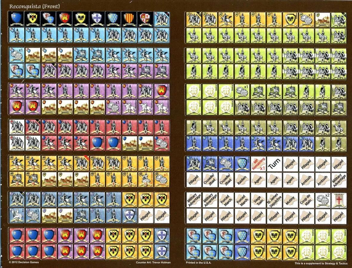 Strategy & Tactics #279: Reconquista – The Christian Re-Conquest of Iberia 850–1250