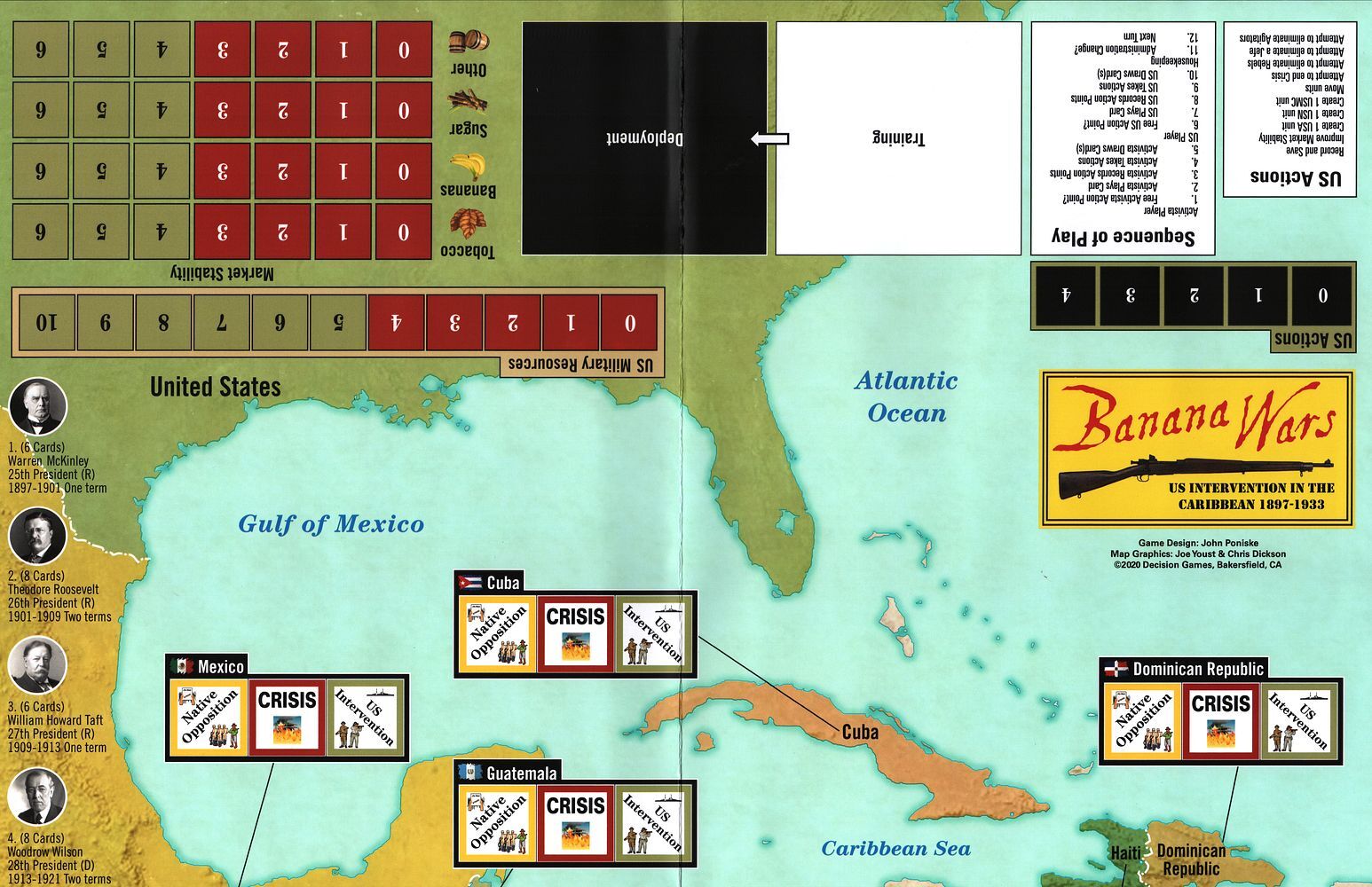 Strategy & Tactics #322: Banana Wars - US Intervention in the Caribbean 1898-1935
