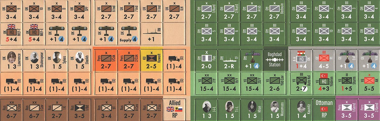 Strategy & Tactics #331: On to Baghdad - The Campaign in Mesopotamia & Persia, 1914-1918