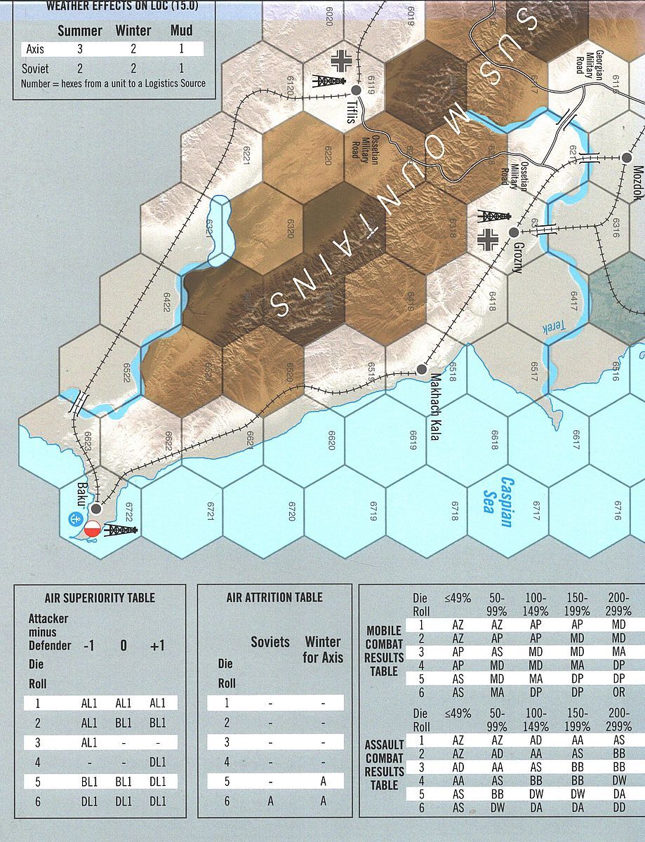 World at War #61: Peaks of the Caucasus - Axis Offensive 1942