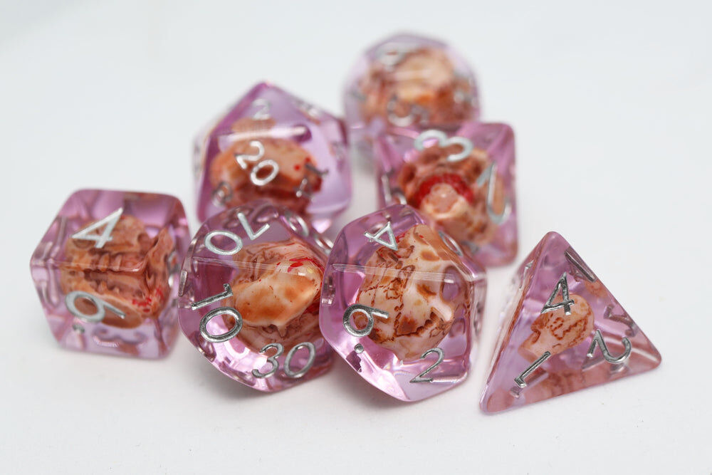 Bloody Skull RPG Dice Set