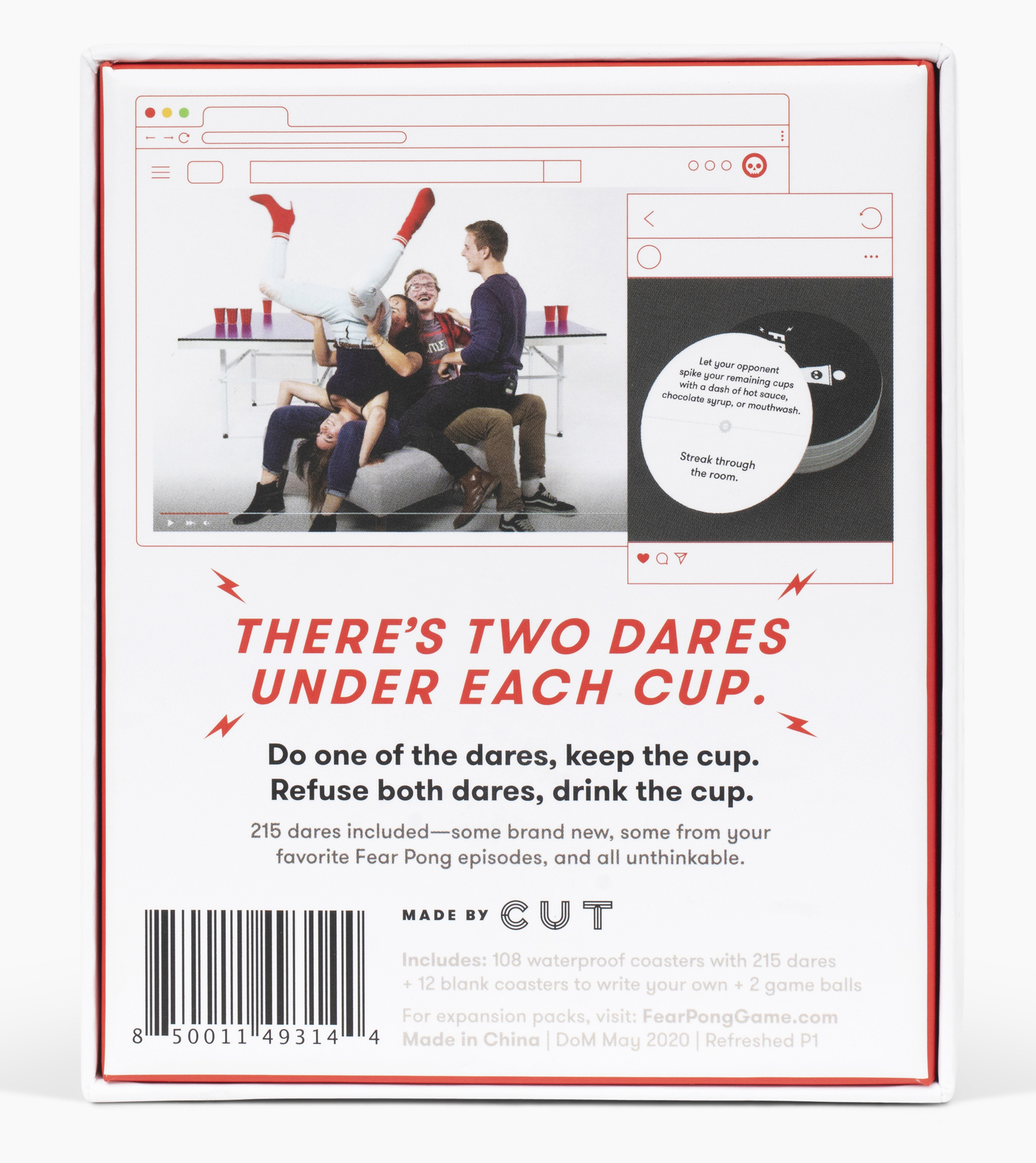 Fear Pong: Internet Famous - Refreshed