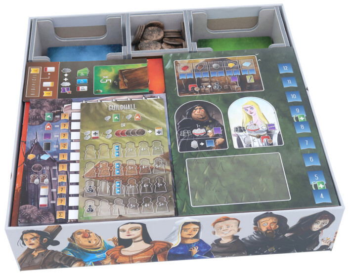 Folded Space Game Inserts: Architects of the West Kingdom Collector's Box