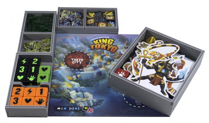 Folded Space Game Inserts - King of Tokyo and King of New York