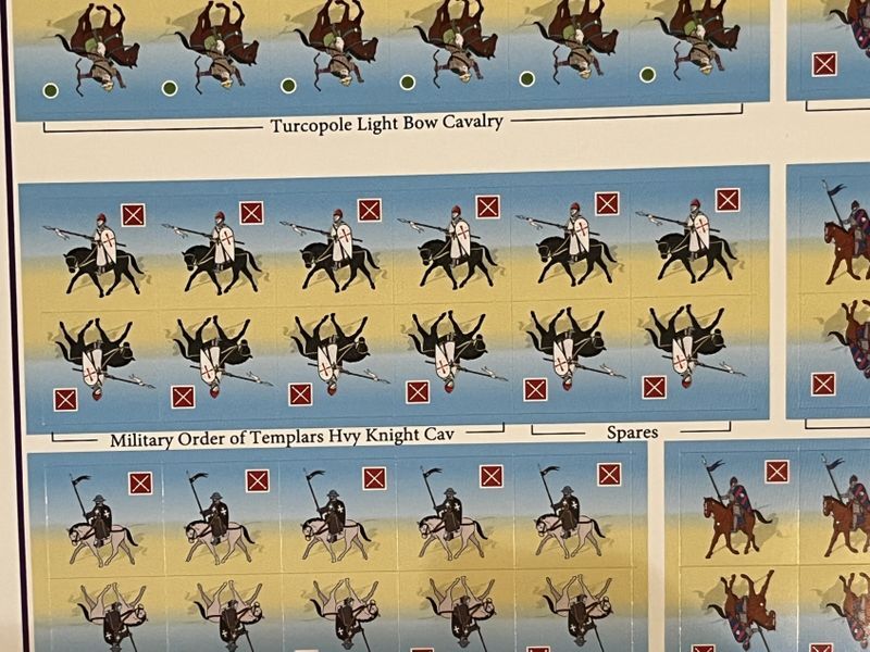 Commands & Colors Medieval - Expansion 1 Crusades Mid-Eastern Battles 1