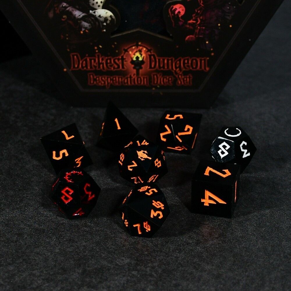 Darkest Dungeon Desperation Dice Set (8 pc)