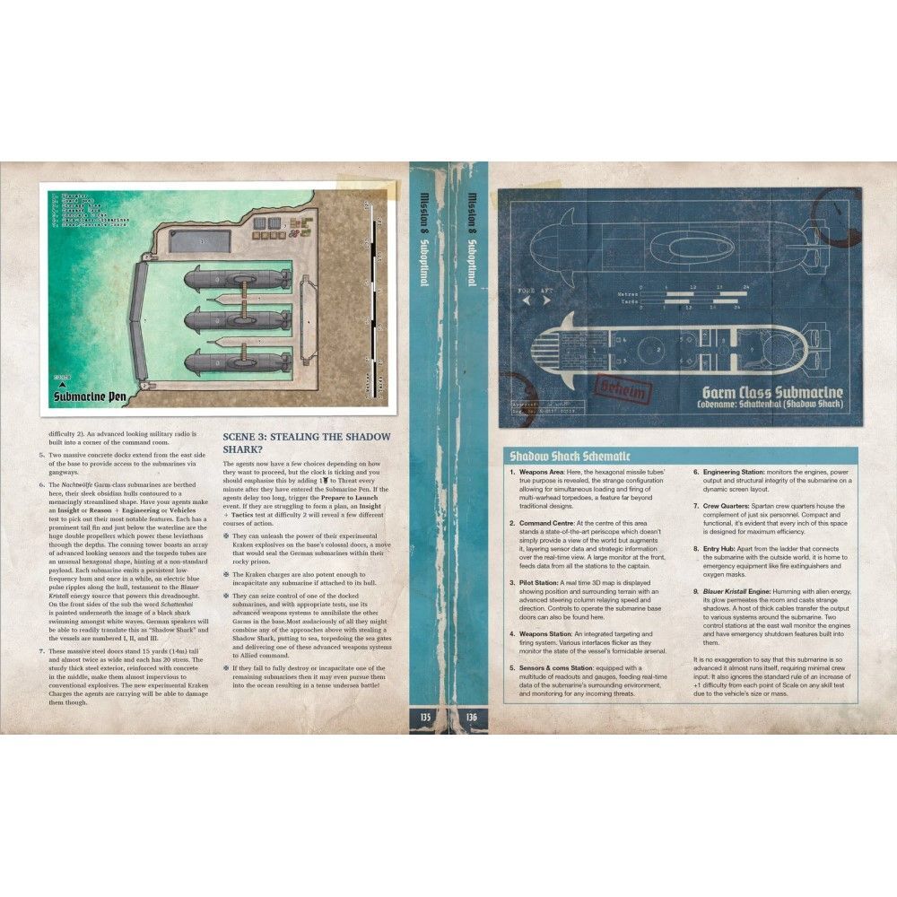 Achtung! Cthulhu RPG 2d20: D-Day - The Darkest Day