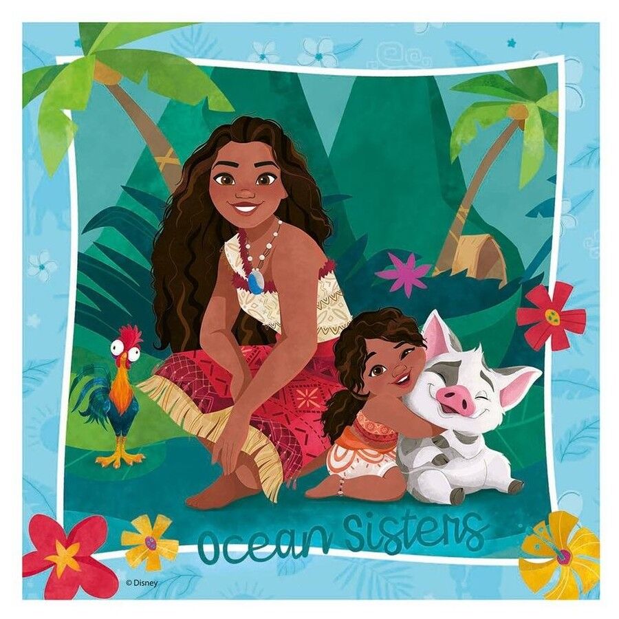 Moana 2 Jigsaw Puzzle 3x49pc