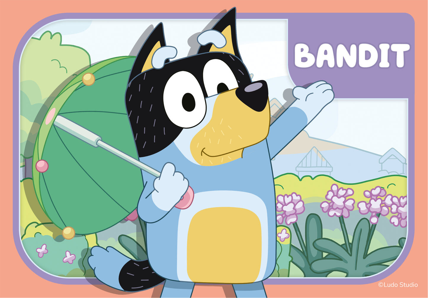 Bluey My First 4 In A Box Jigsaw Puzzles 2/3/4/5pc