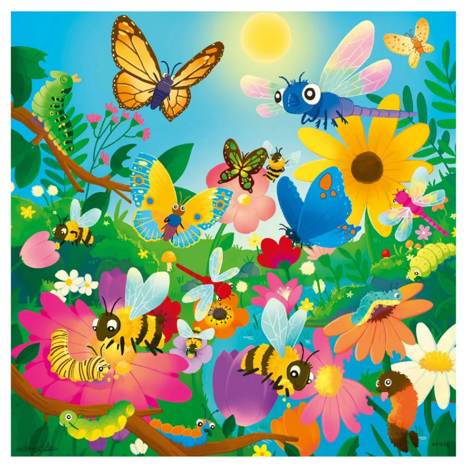 Bugs Bugs Bugs Jigsaw Puzzle 3x49pc