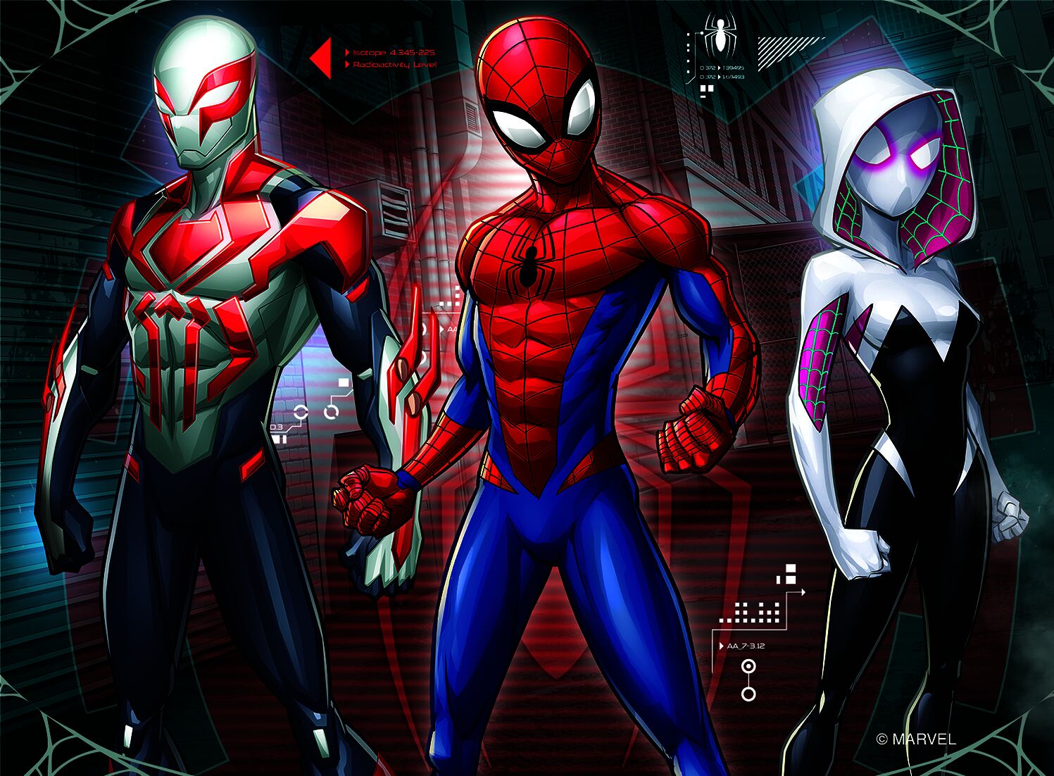 Marvel Spider-Man Jigsaw Puzzle 4-Pack 12/16/20/24pcs