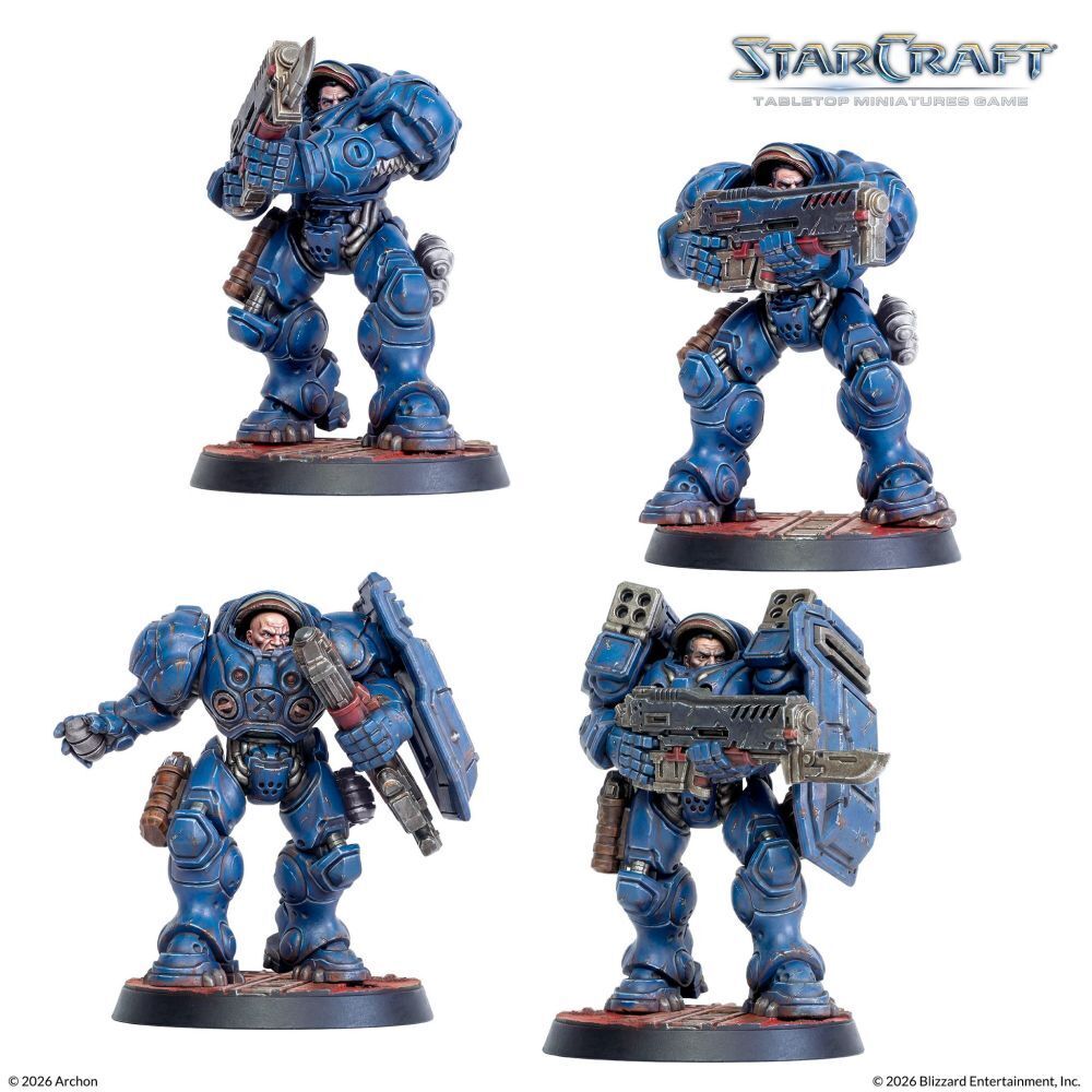 Starcraft Tabletop Miniatures Game: Terran - Marine - Expansion Set