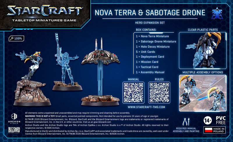 Starcraft Miniatures Games: Terran - Nova Terra