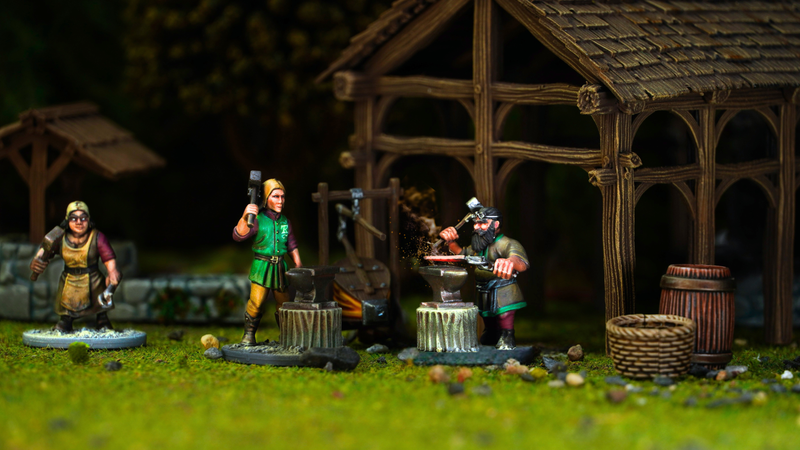 Classic Fantasy: Villagers (2): Elves & Dwarves