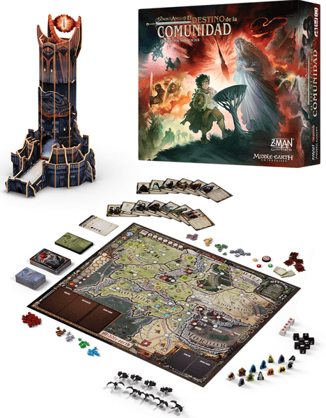 The Lord of the Rings Fate of the Fellowship - A Pandemic System Game