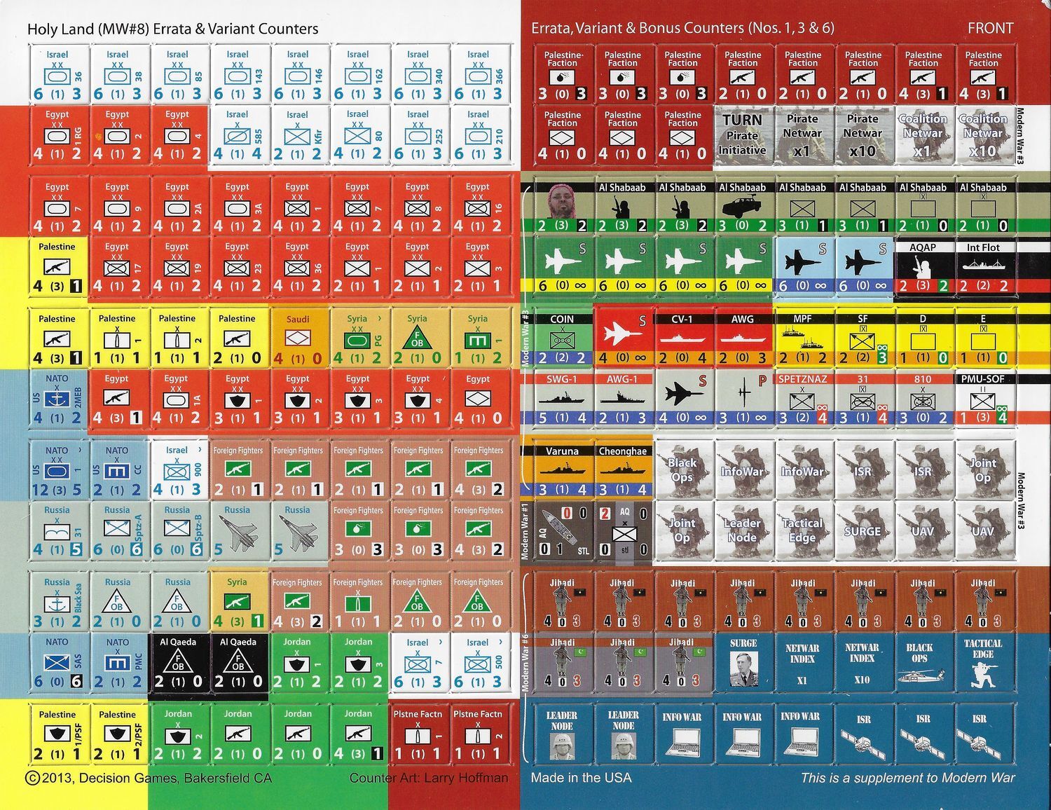 Modern War #8: Holy Land: Next Arab-Israeli War (Special Edition)