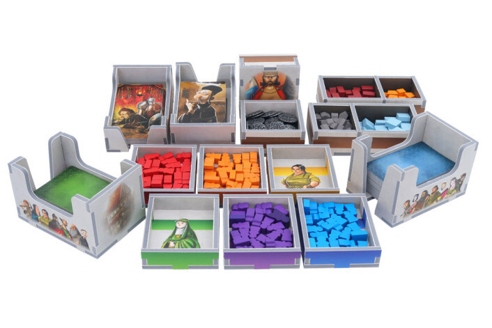 Folded Space Game Inserts: Architects of the West Kingdom Collector's Box