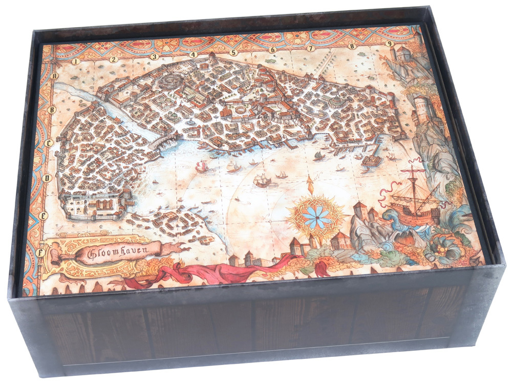 Folded Space Game Inserts: Gloomhaven - Jaws of the Lion Version 2