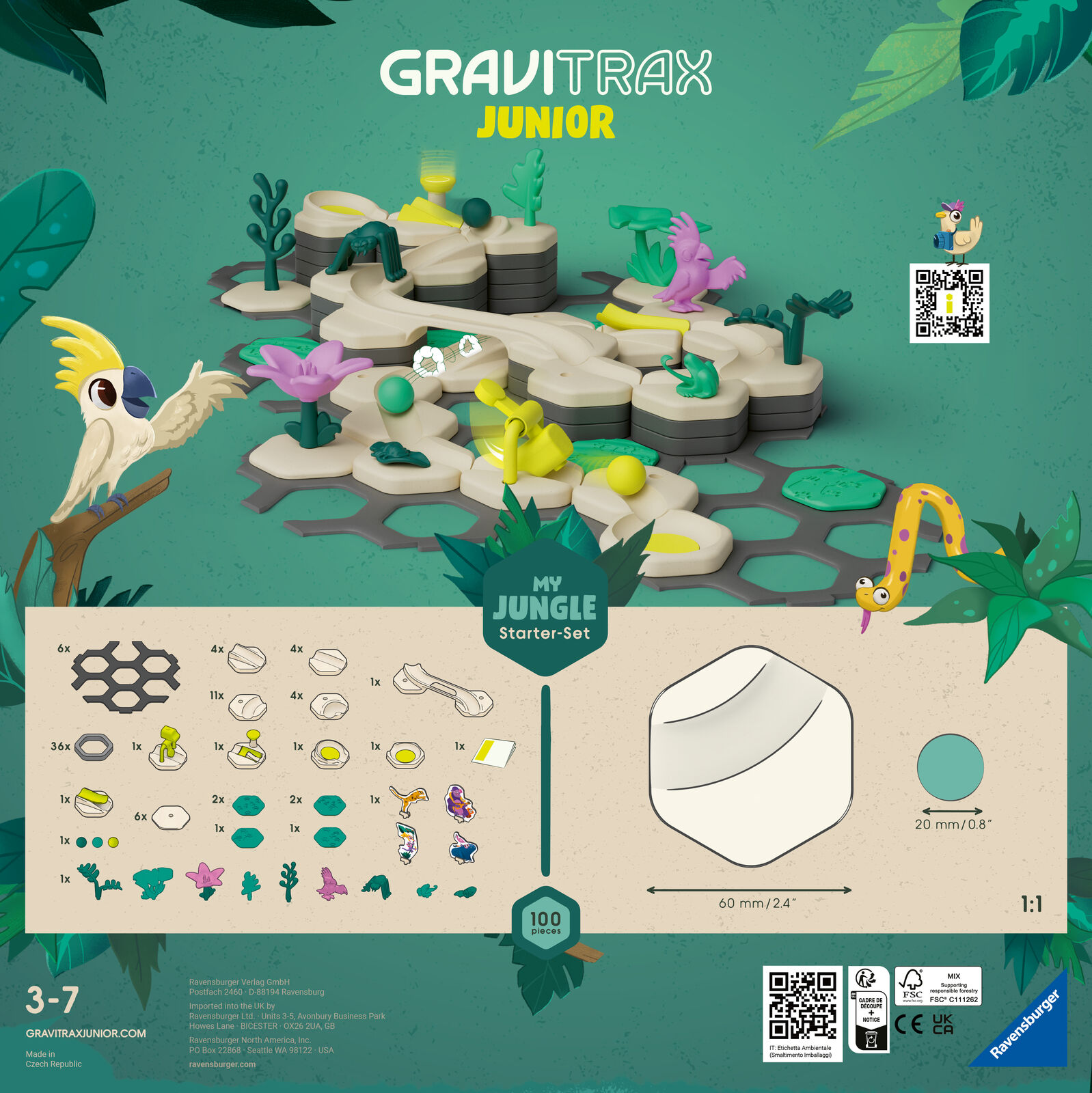 GraviTrax Junior: My Jungle Starter Set