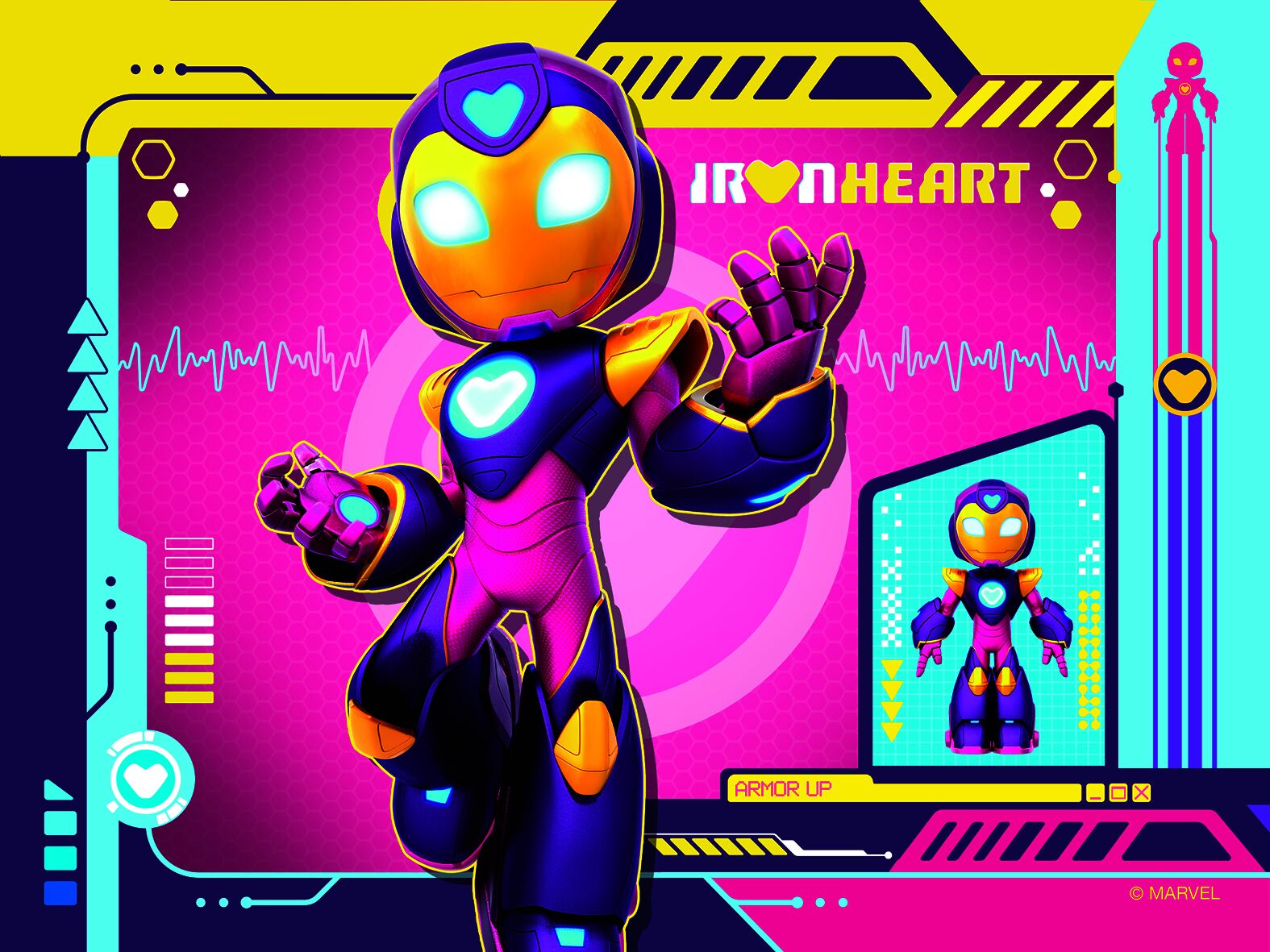 Iron Man & Friends Jigsaw Puzzles 12/16/20/24pc