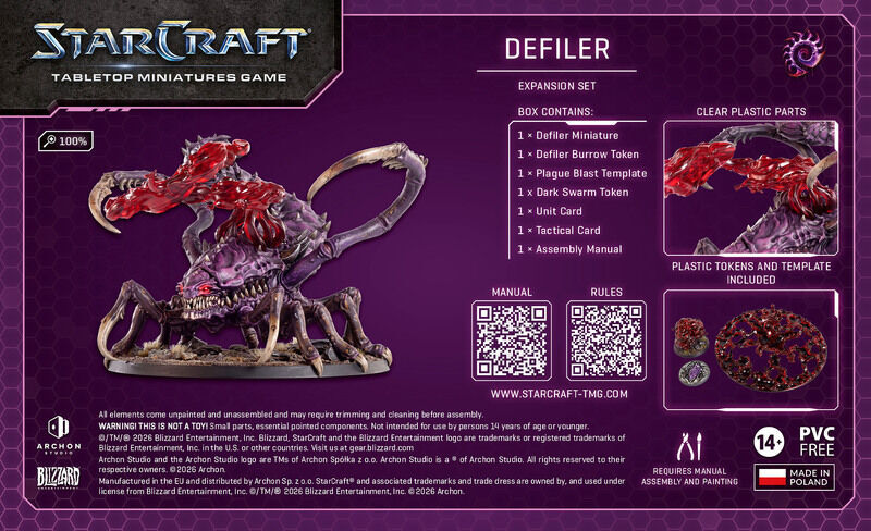 Starcraft Miniatures Games: Zerg - Defiler