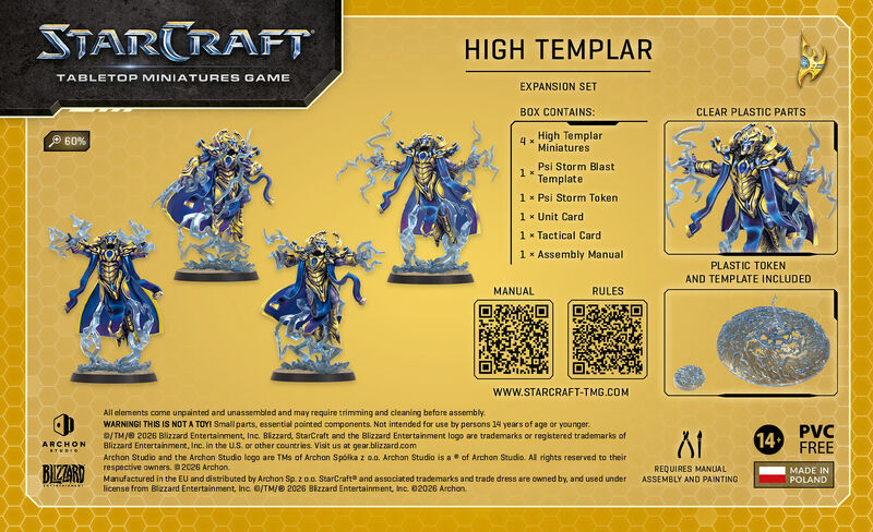 Starcraft Miniatures Games: Protoss - High Templar