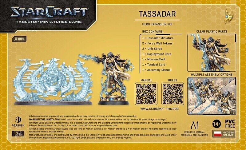 Starcraft Miniatures Games: Protoss - Tassadar