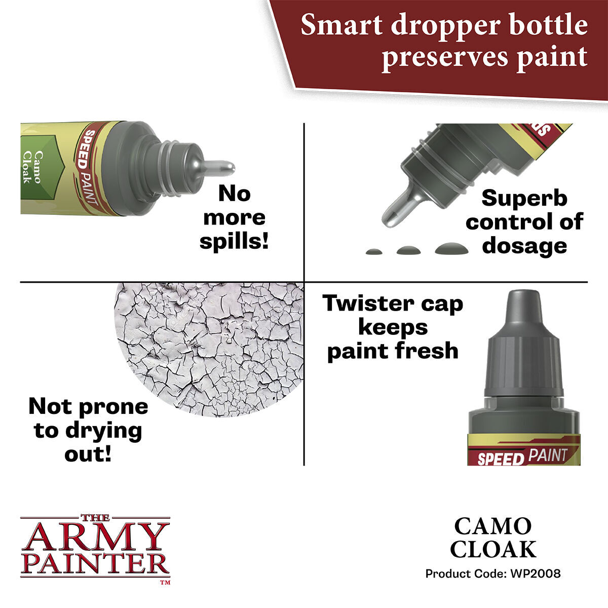 The Army Painter Speedpaint 2.0: Camo Cloak 18ml