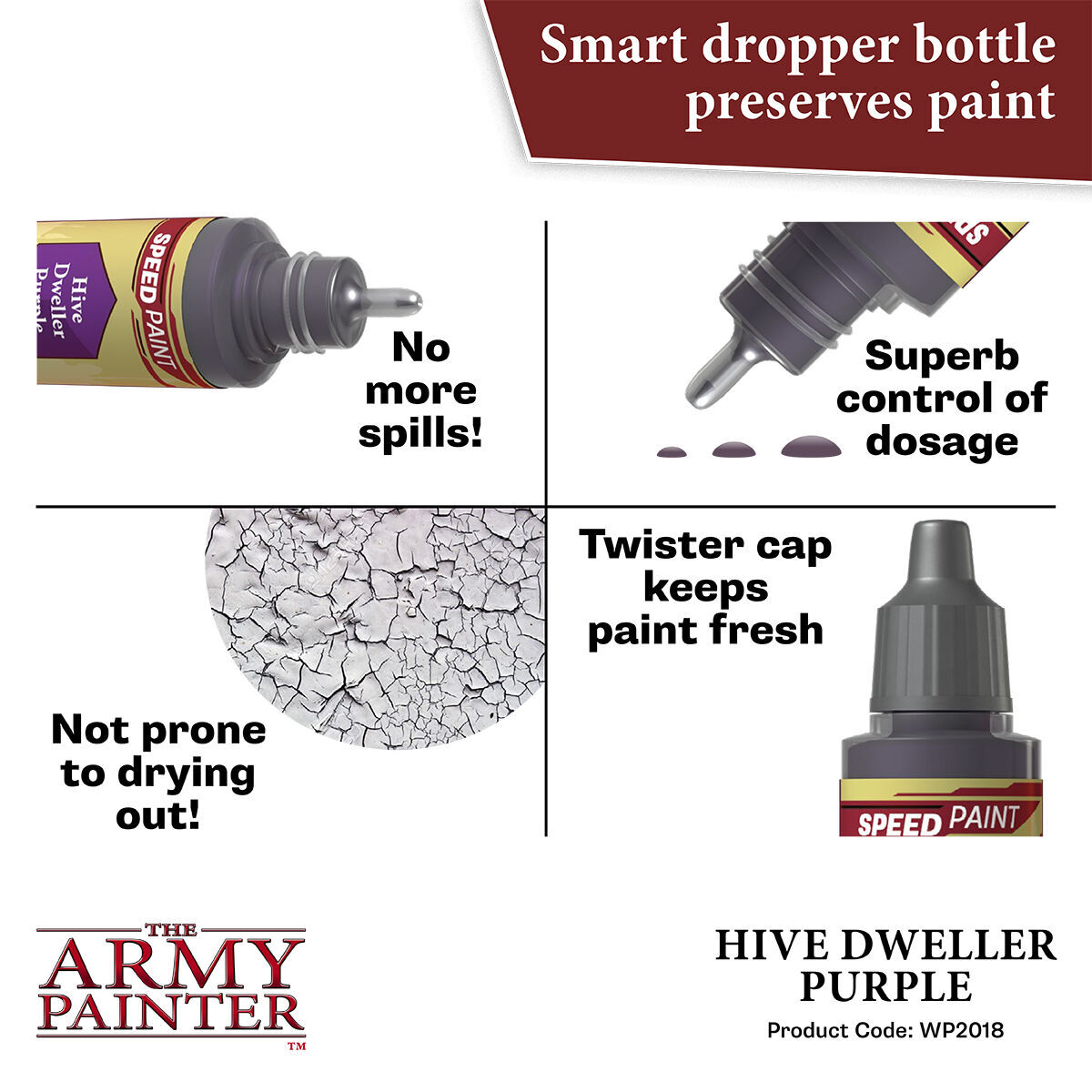 The Army Painter Speedpaint 2.0: Hive Dweller Purple 18ml
