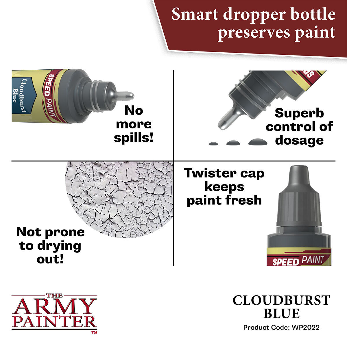 The Army Painter Speedpaint 2.0: Cloudburst Blue 18ml