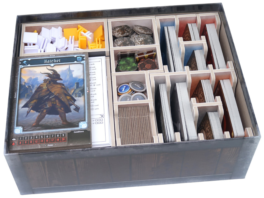 Folded Space Game Inserts: Gloomhaven - Jaws of the Lion Version 2