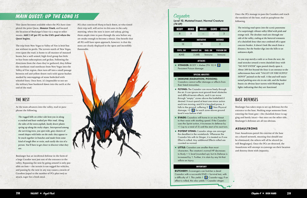 Fallout: The Roleplaying Game - Royal Flush Quest Book