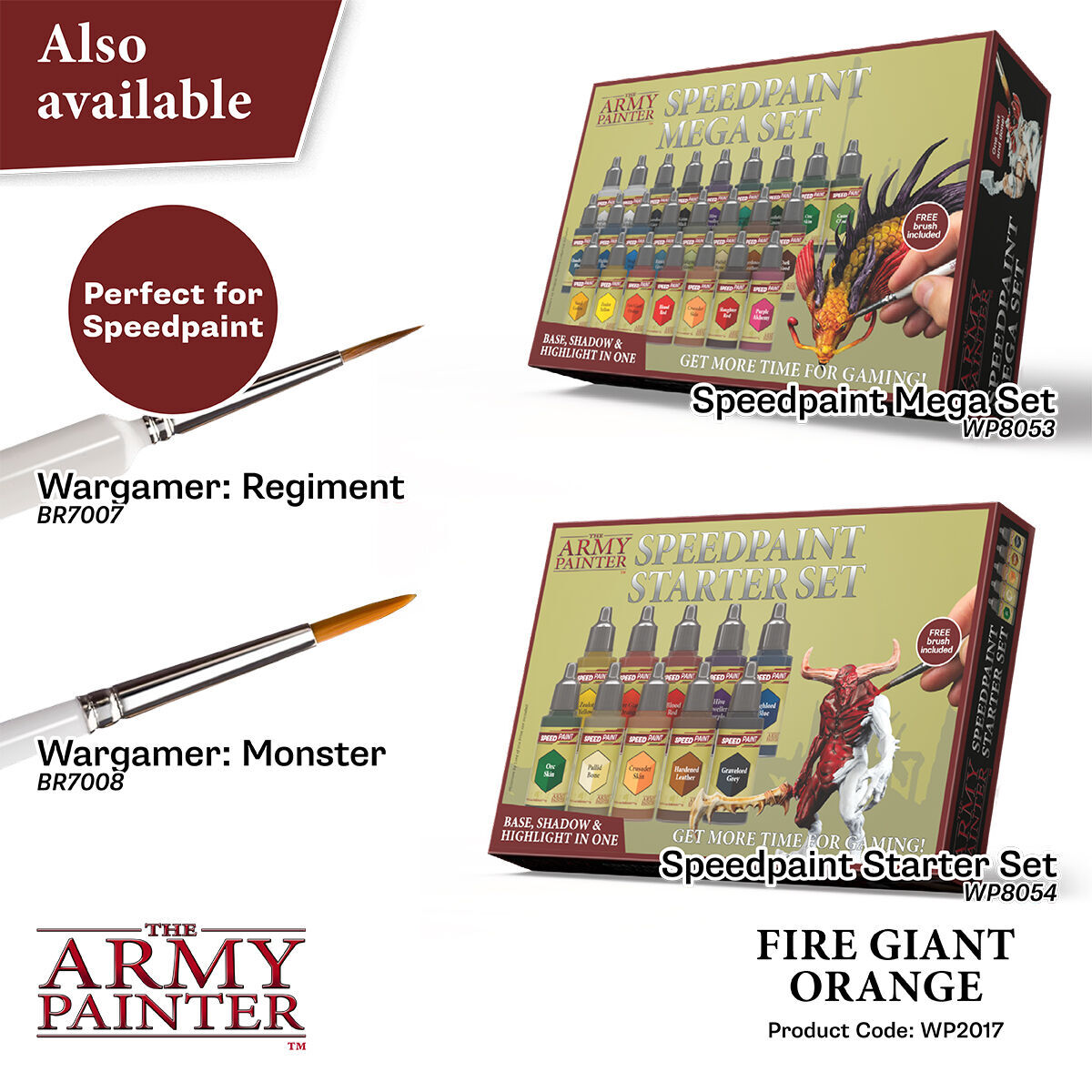 The Army Painter Speedpaint 2.0: Fire Giant Orange 18ml