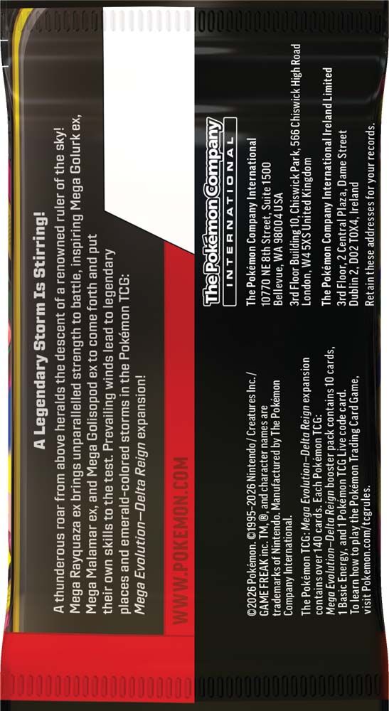 Pokémon TCG: Mega Evolution—Delta Reign Booster Box