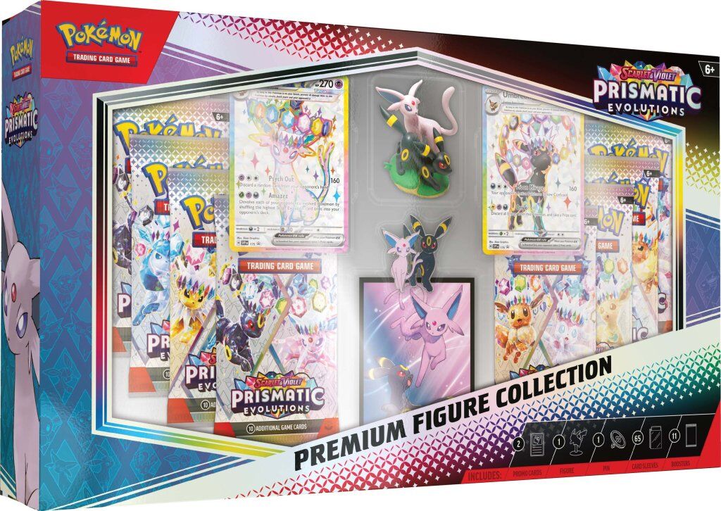 Pokémon TCG: Scarlet & Violet—Prismatic Evolutions Premium Figure Collection
