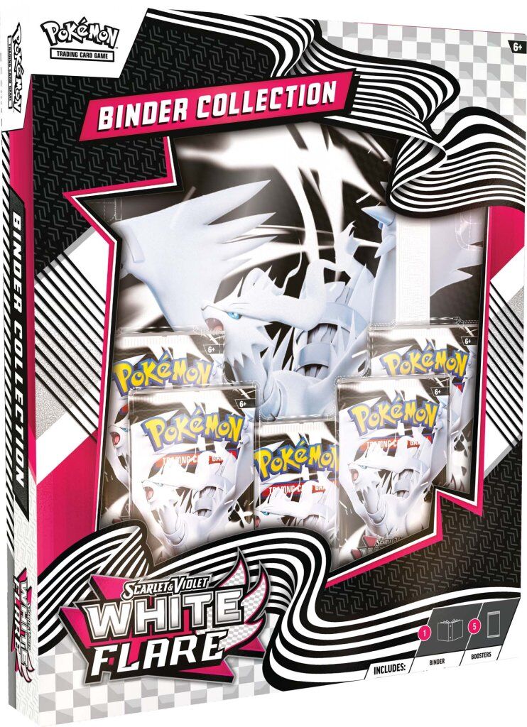 Pokémon TCG:  Scarlet & Violet White Flare Binder Collection