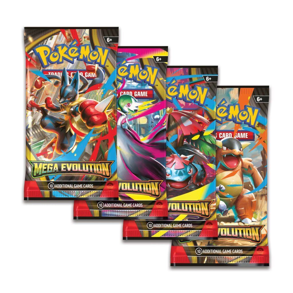 Pokémon TCG Mega Evolution Single Boosters (1)