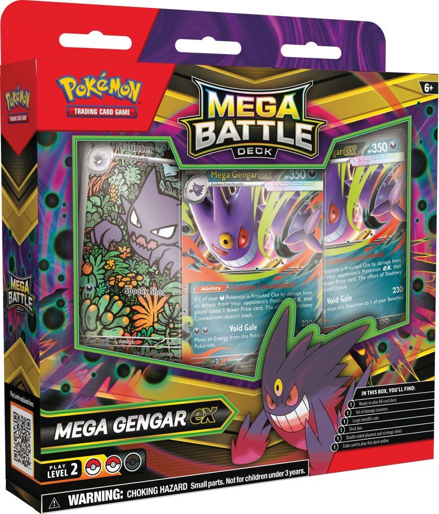 Pokémon TCG: Mega Battle Deck—Mega Gengar ex / Mega Diancie ex (1)