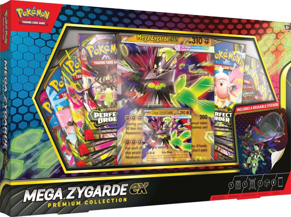 Pokémon TCG Mega Zygarde ex Premium Collection