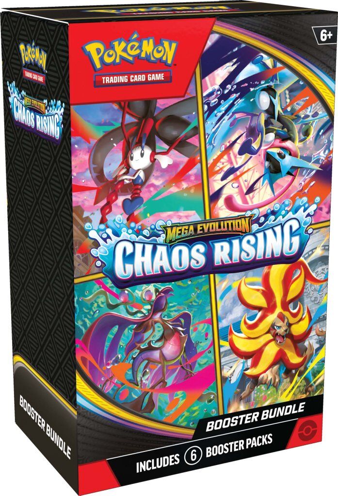Pokémon TCG: Mega Evolution Chaos Rising Booster Bundle